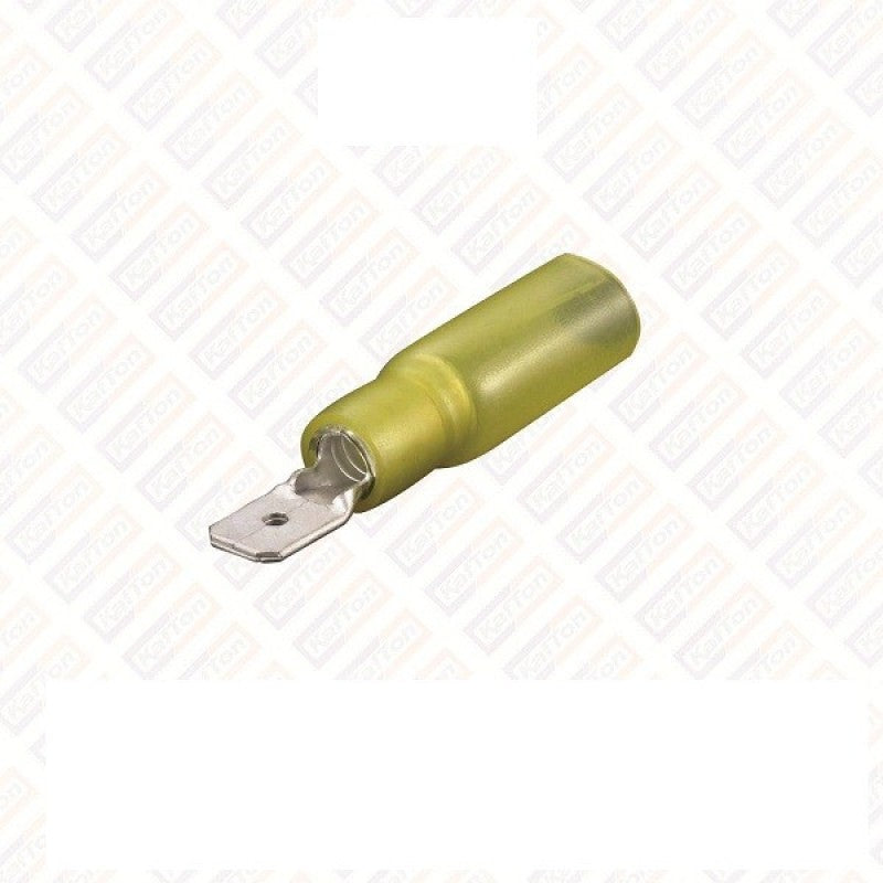 Male Spade Connector 6.3mm Terminals Blue