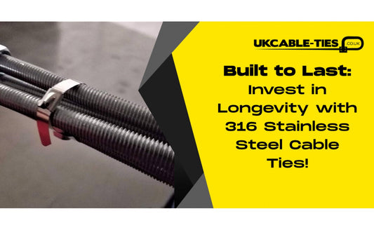 Built to Last: Invest in Longevity with 316 Stainless Steel Cable Ties!