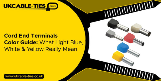 Cord End Terminals Colour Guide: What Light Blue, White & Yellow Really Mean