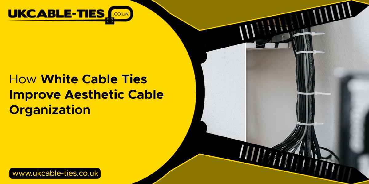 How White Cable Ties Improve Aesthetic Cable Organisation