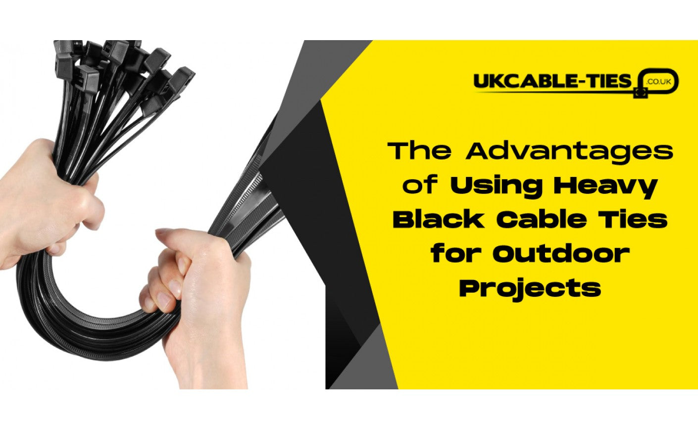The Advantages of Using Heavy Black Cable Ties for Outdoor Projects