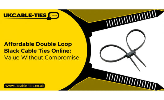 Affordable Double Loop Black Cable Ties Online: Value Without Compromise