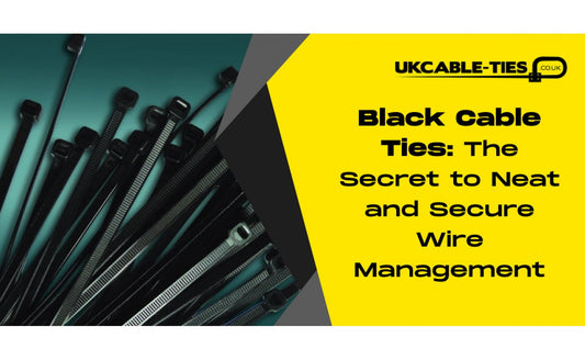Black Cable Ties: The Secret to Neat and Secure Wire Management