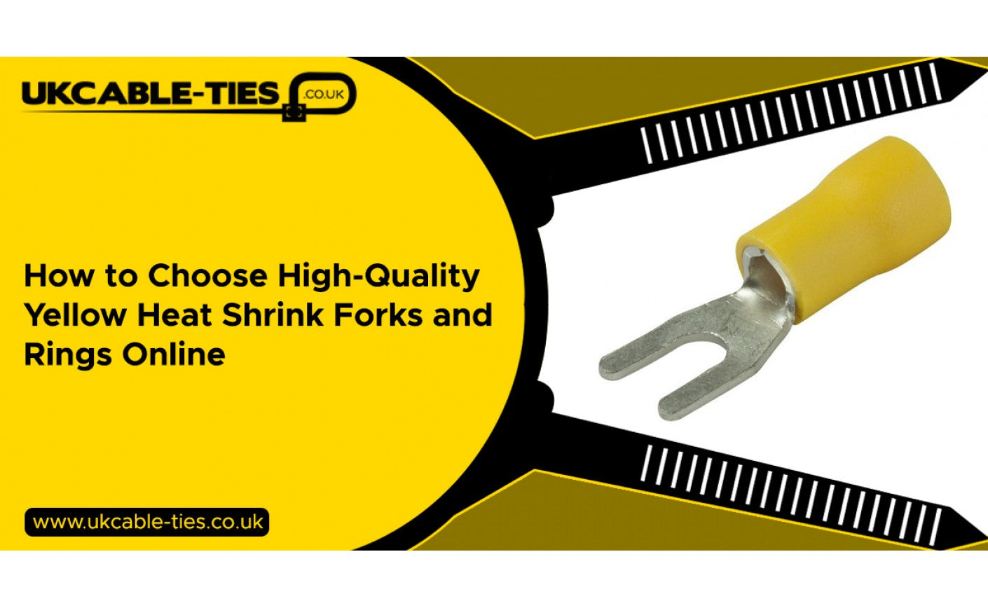 How to Choose High-Quality Yellow Heat Shrink Forks and Rings Online