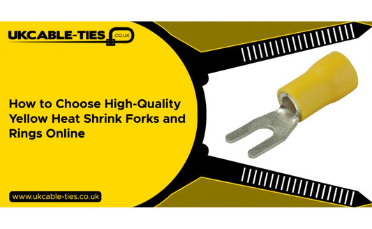 How to Choose High-Quality Yellow Heat Shrink Forks and Rings Online