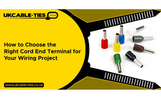 How to Choose the Right Cord End Terminal for Your Wiring Project