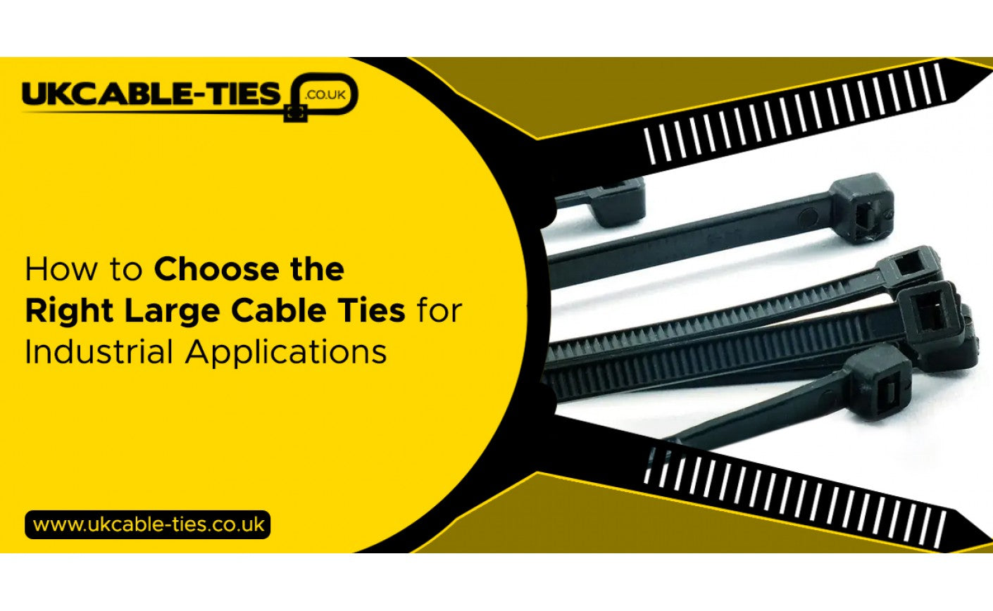 How to Choose the Right Large Cable Ties for Industrial Applications