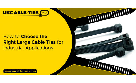 How to Choose the Right Large Cable Ties for Industrial Applications