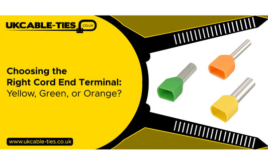 Choosing the Right Cord End Terminal: Yellow, Green, or Orange?