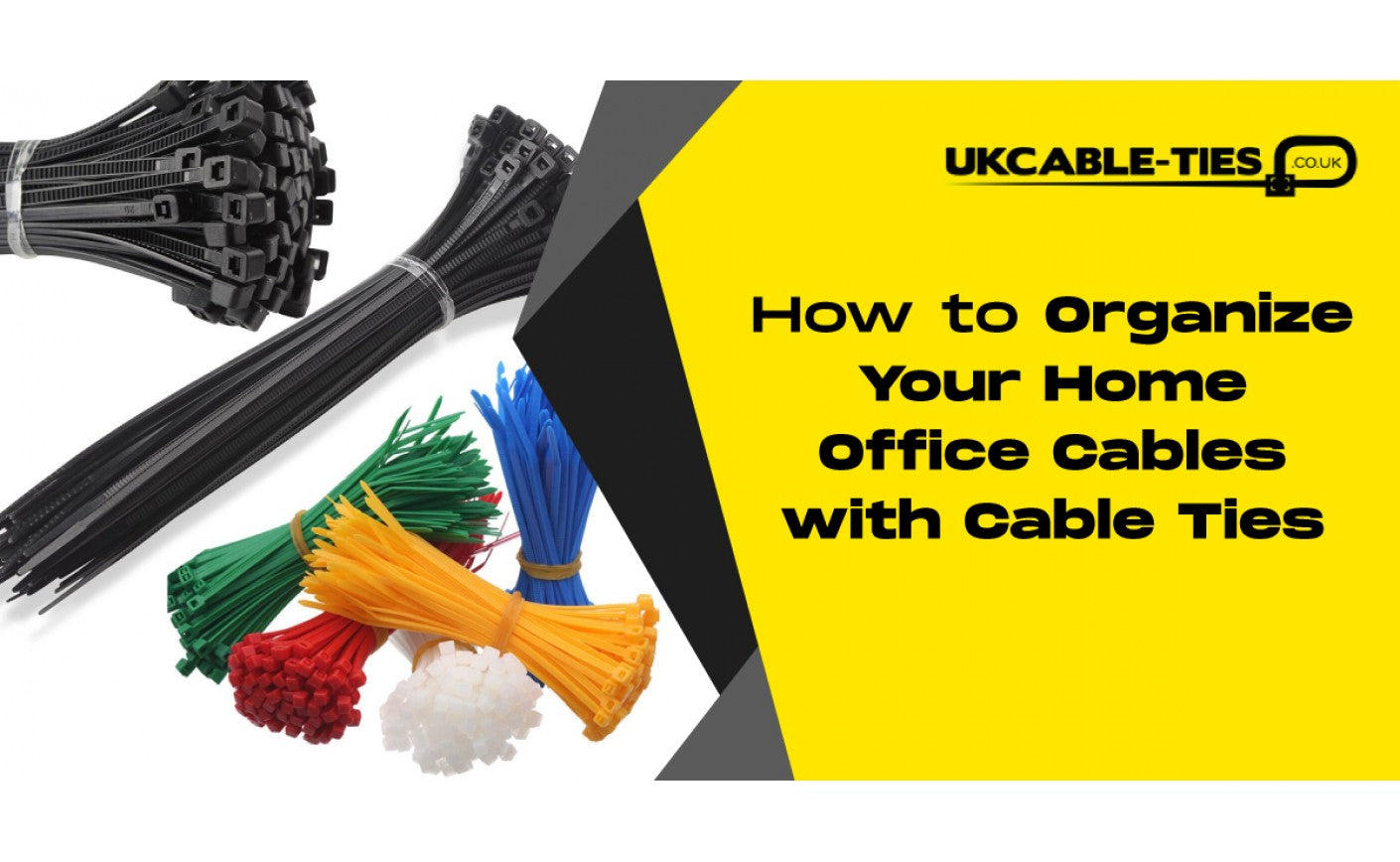 How to Organise Your Home Office Cables with Cable Ties