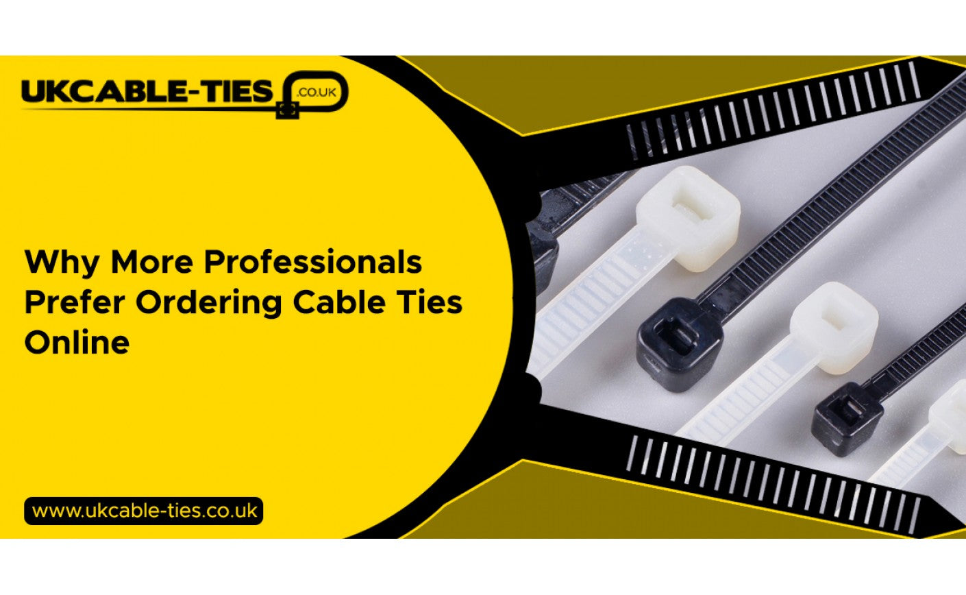 Why More Professionals Prefer Ordering Cable Ties Online