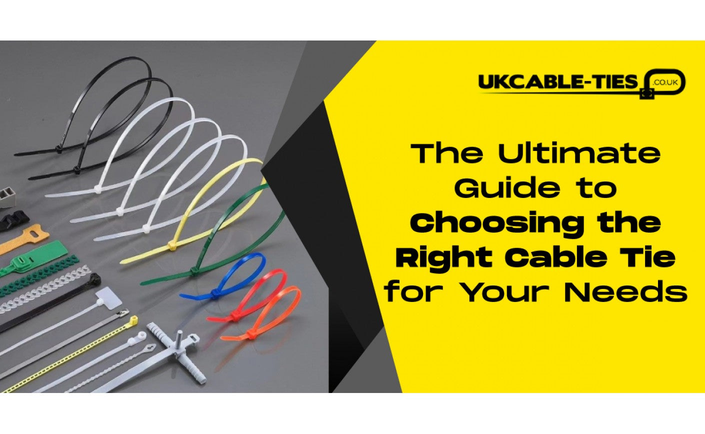 The Ultimate Guide to Choosing the Right Cable Tie for Your Needs