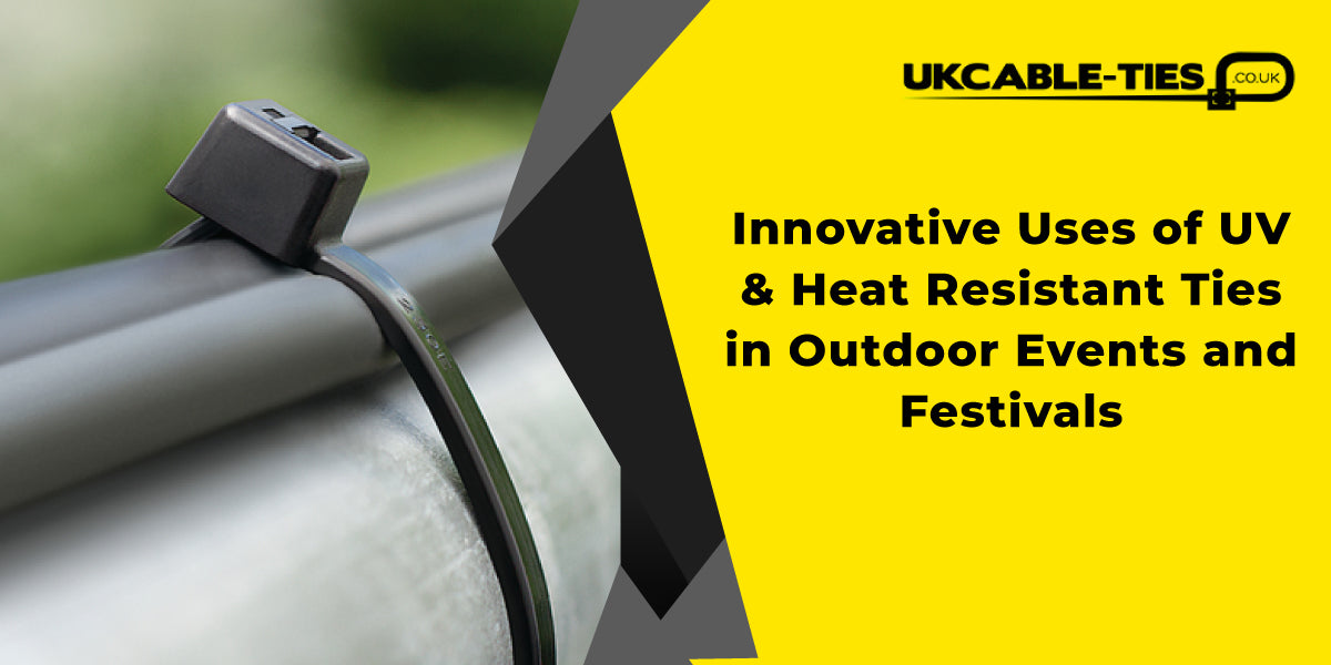 Innovative Uses of UV & Heat Resistant Ties in Outdoor Events and Festivals