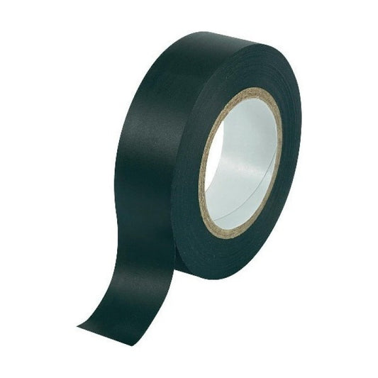 PVC Tape Non Adhesive Black 19mm x 40m x 0.15mm Thickness