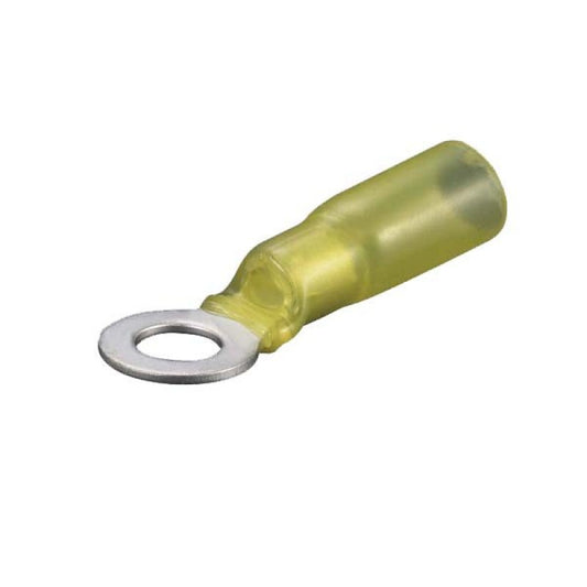 Ring Spade Connectors Yellow