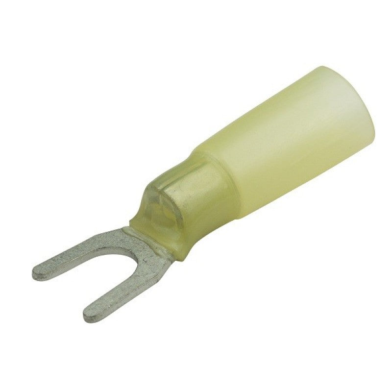 Fork Spade Crimp Terminals Yellow