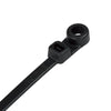 Screw Mounted Cable Ties Black