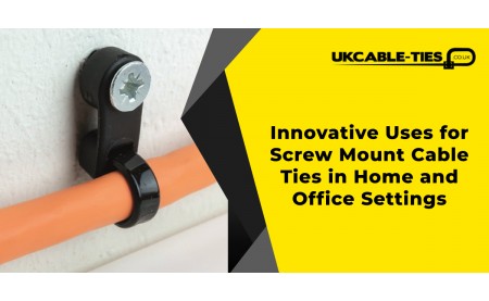 Innovative Uses for Screw Mount Cable Ties in Home and Office Settings